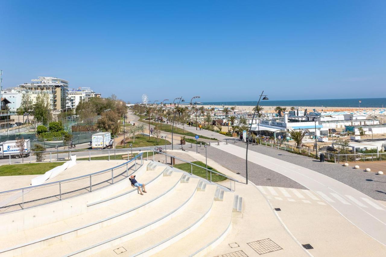 Bilocale Con Giardino A 200Mt Dal Mare - Homeunity Ρίμινι Εξωτερικό φωτογραφία